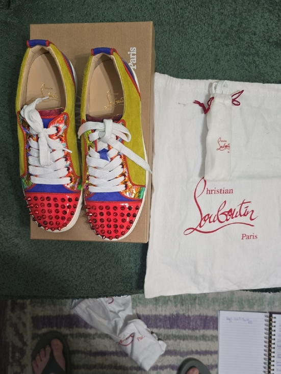Christian Louboutin Shoes - Full Inclusion New Christian Louboutin Louis Junior Spikes